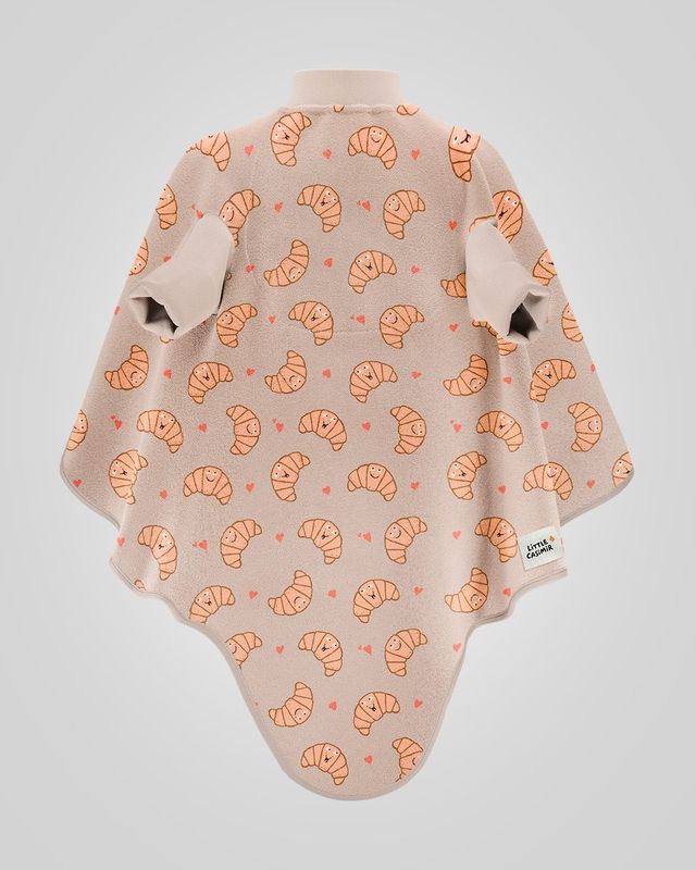 Lätzchen Boo Frottee Waterproof - croissant