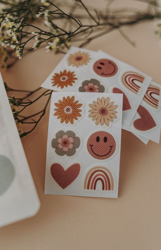 Anti-Mücken-Sticker - Flower Power Edition