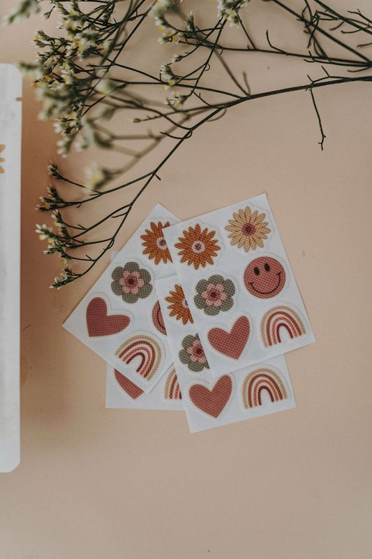 Anti-Mücken-Sticker - Flower Power Edition