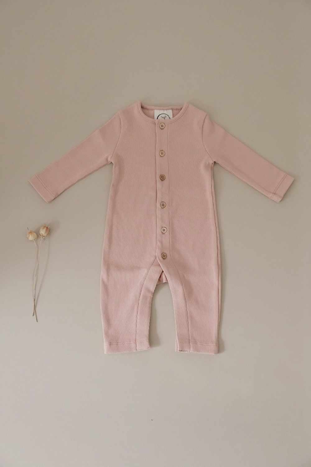 Strampler - Dusty Rose / 3-6 Monate Strampler - Dusty Rose / 3-6 Monate