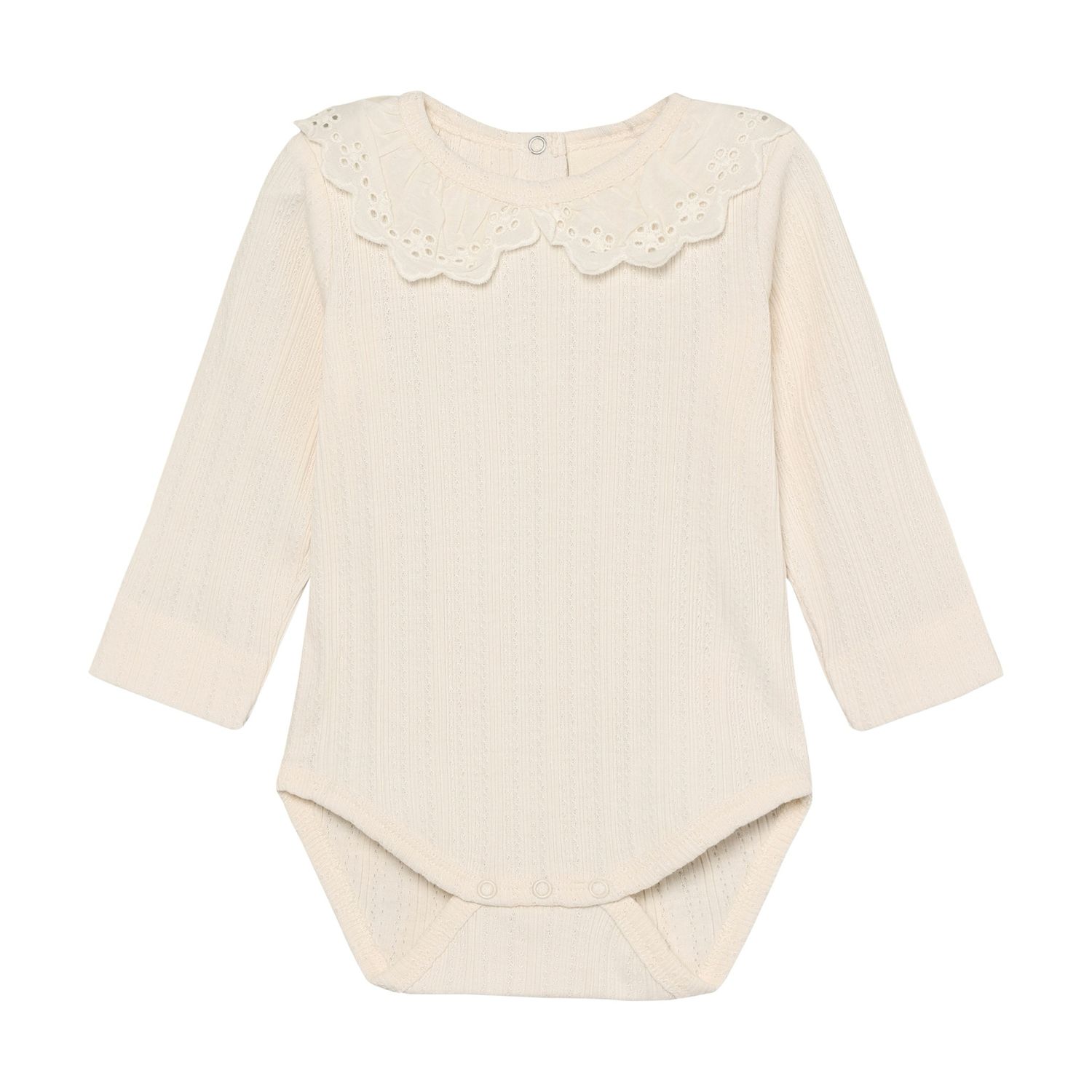 EN FANT Langarmbody Pointelle