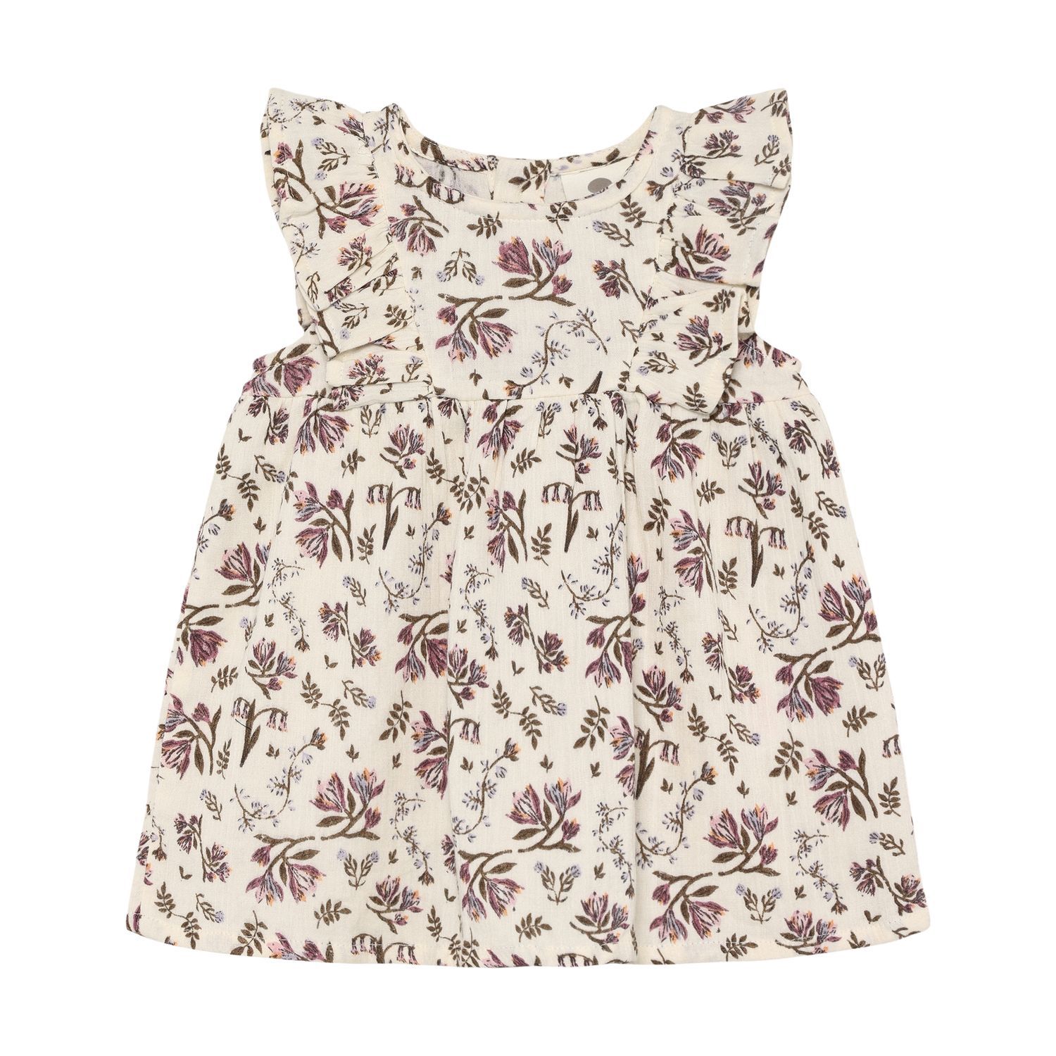 ENFANT Kleid NS Floral Woven - eggnog