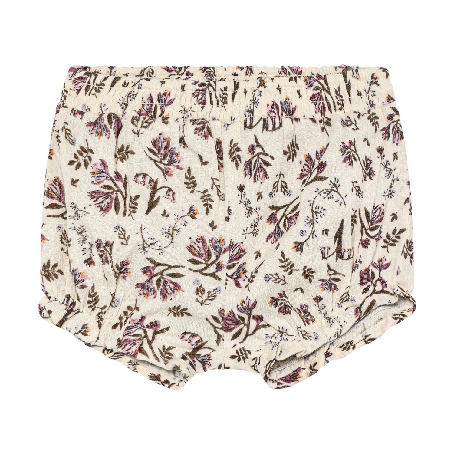 EN FANT Bloomers/Shorts Floral Woven - eggnog