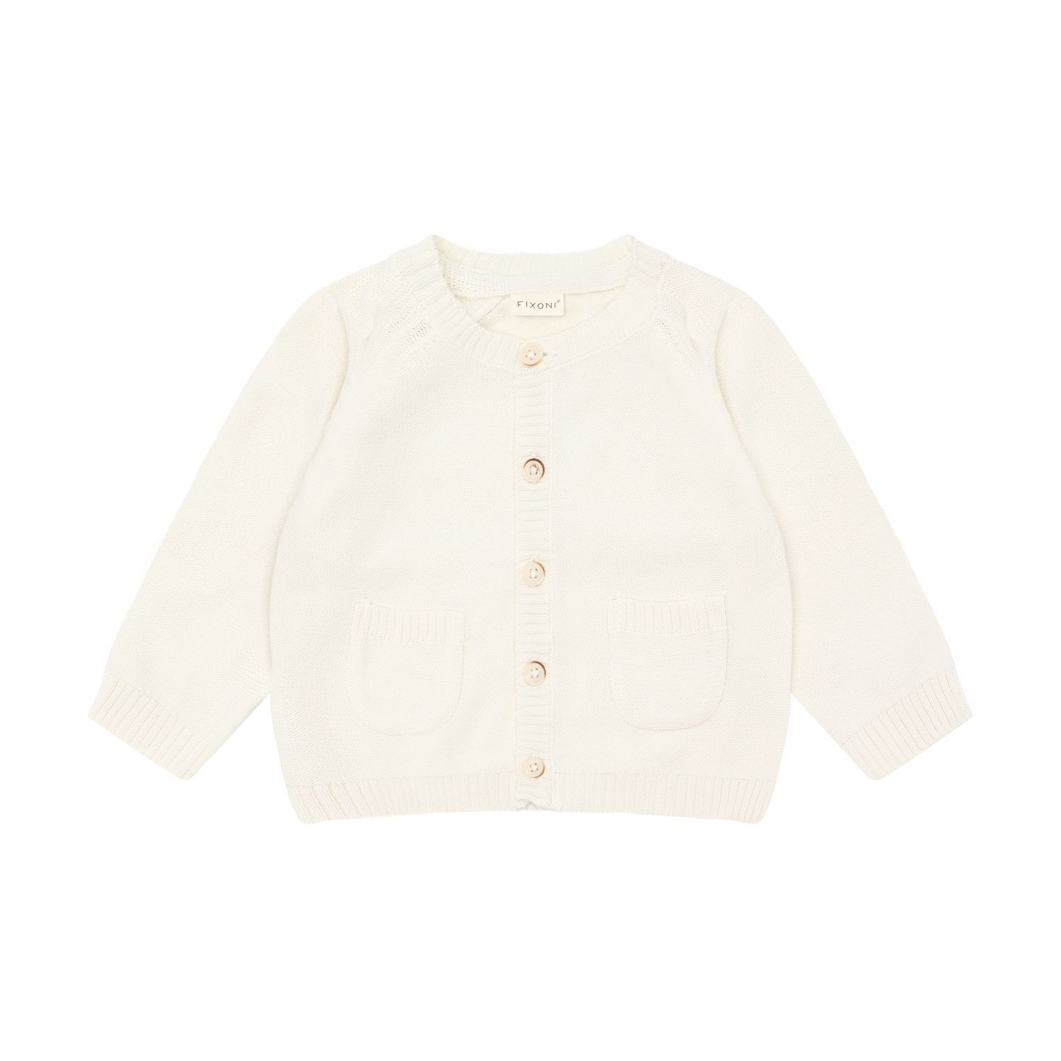 FIXONI Strickcardigan - antique white