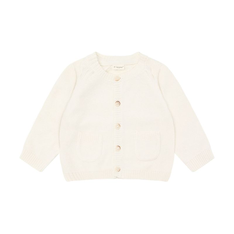 FIXONI Strickcardigan - antique white
