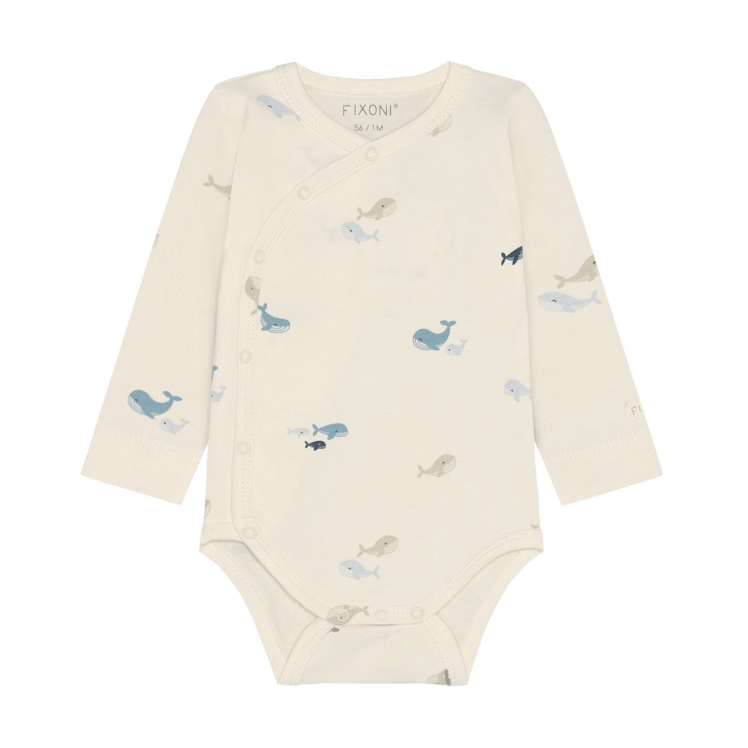 FIXONI Wickelbody Langarm - arctic ice