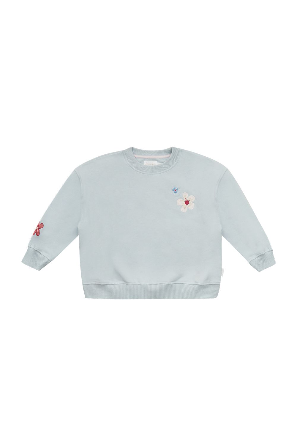 LEEVJE Oversized Sweatshirt - flowers