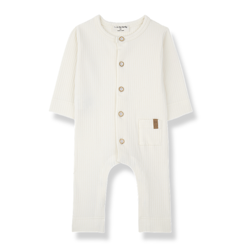 1+ in the family - Einteiler Caproig - off-white