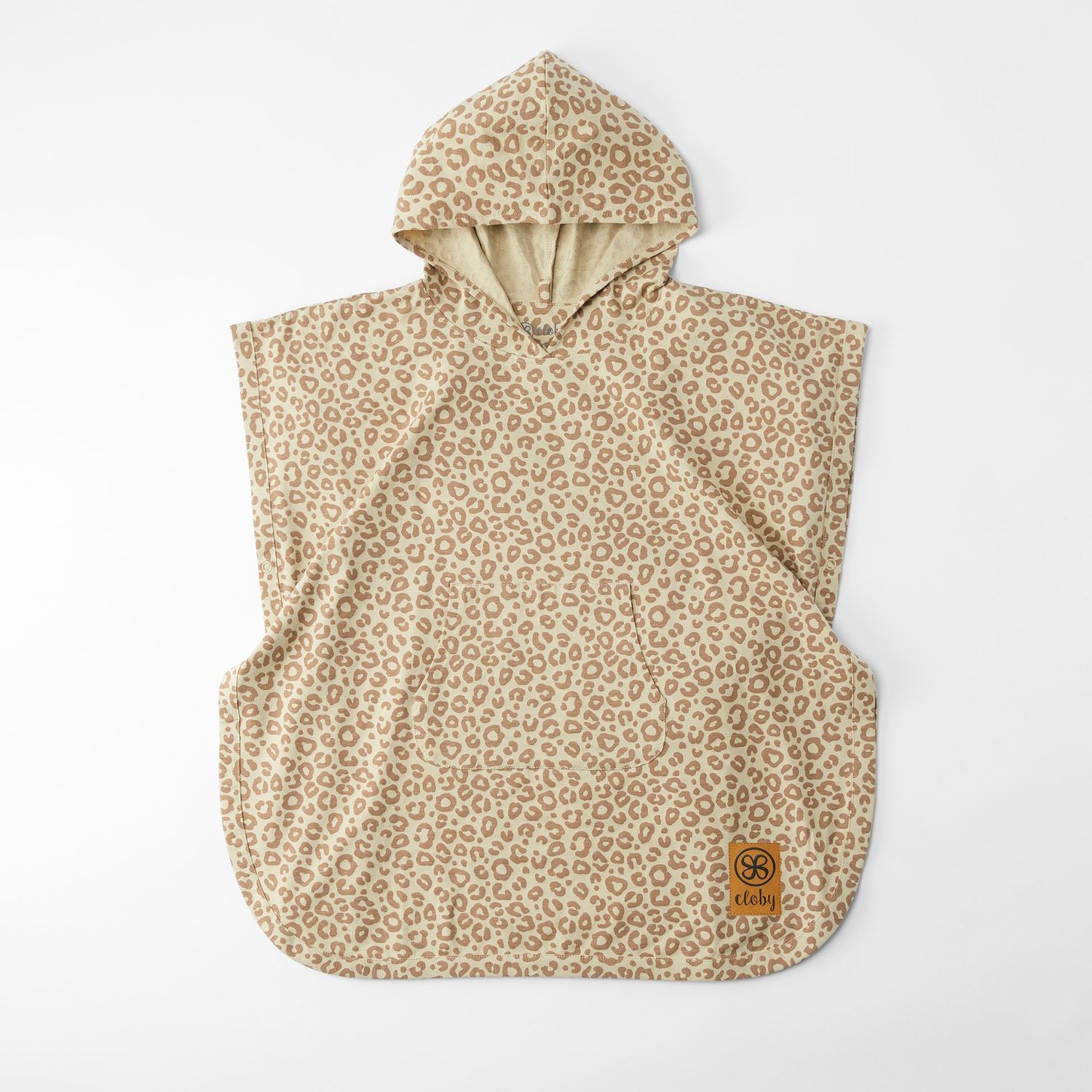 Cloby - UV Poncho UPF 50+ Leopard Brown (3-5 Jahre)