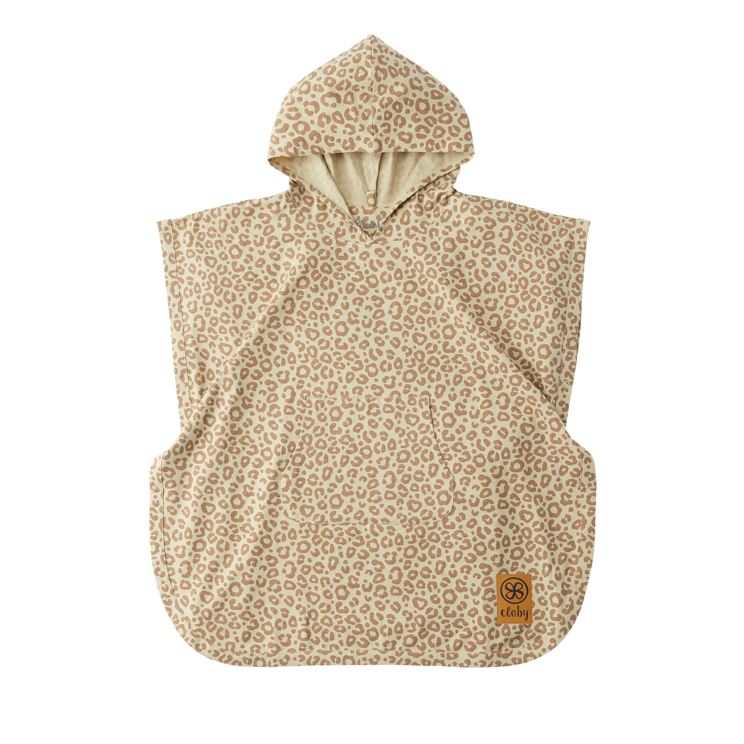 Cloby - UV Poncho UPF 50+ Leopard Brown (3-5 Jahre)