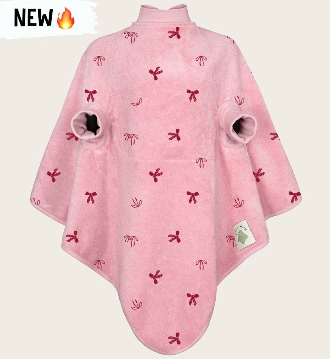 Lätzchen Boo Frottee Waterproof - pretty bow