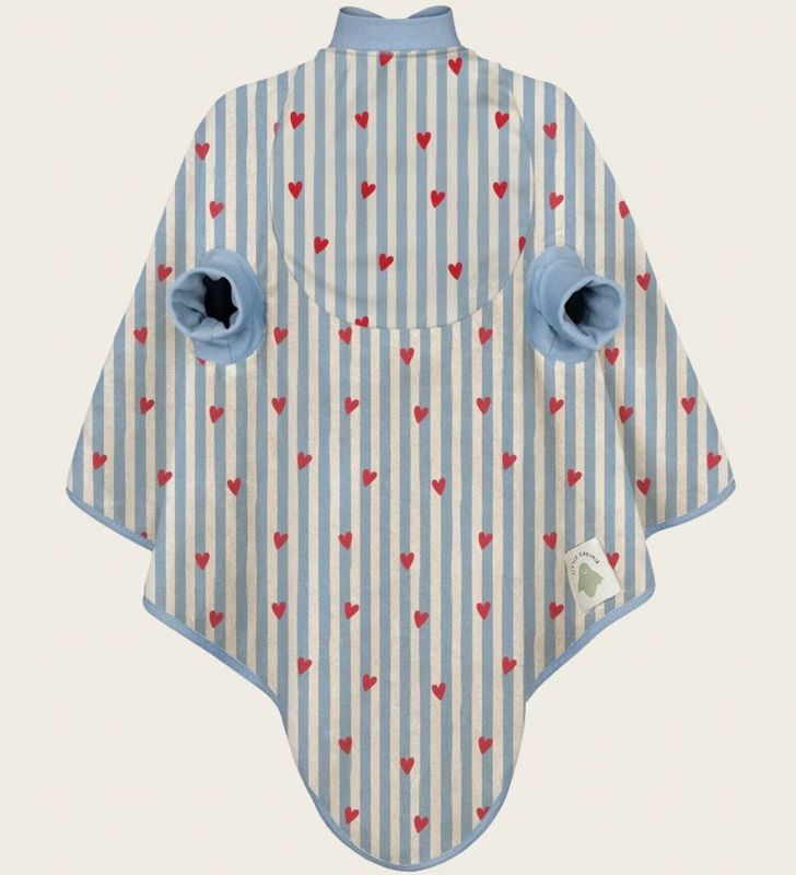 Lätzchen Boo Frottee Waterproof - tiny hearts