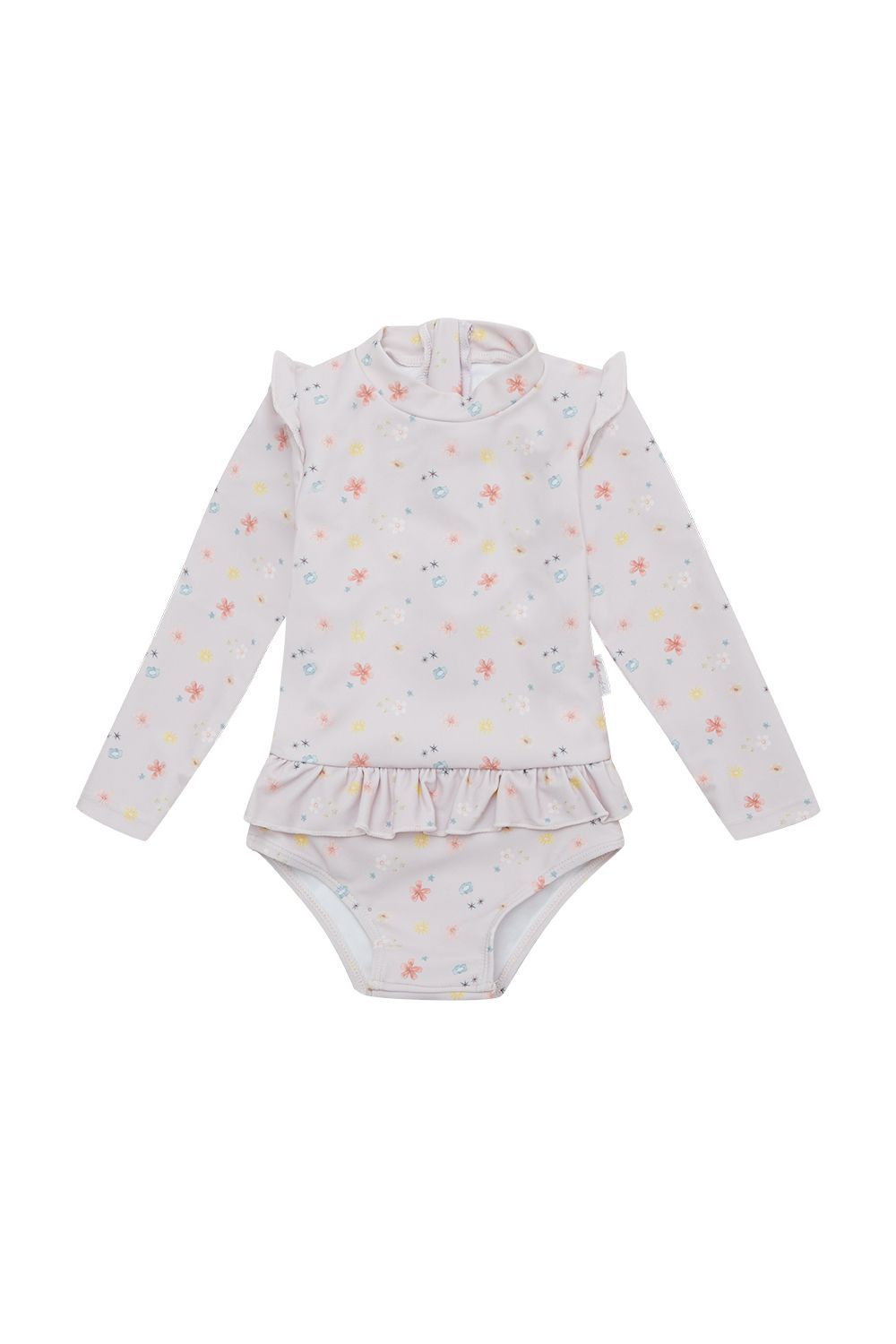 LEEVJE Badanzug Langarm UV 80 - lavender