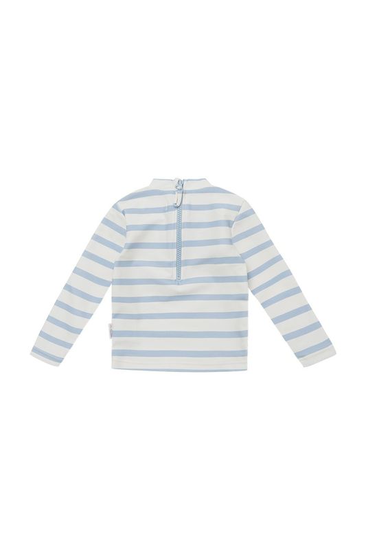 LEEVJE Langarm-Badeshirt UV 80 - blue stripes