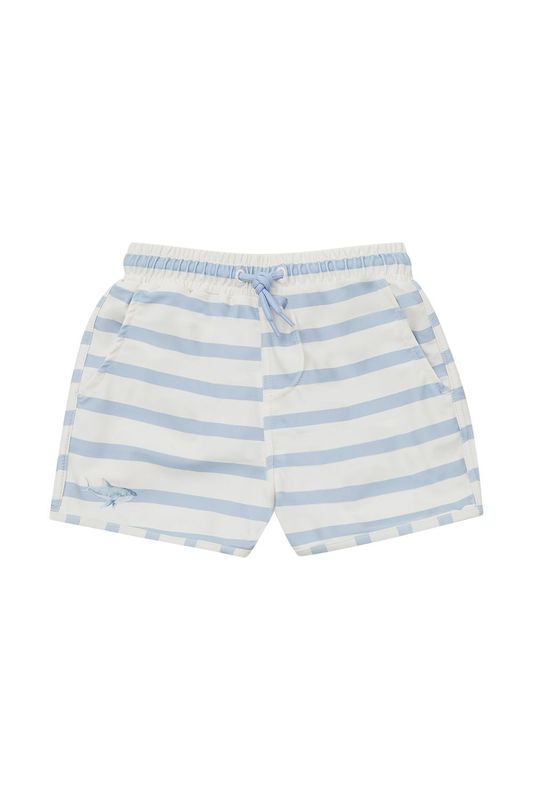 LEEVJE Badeshort UV 80 - blue stripes
