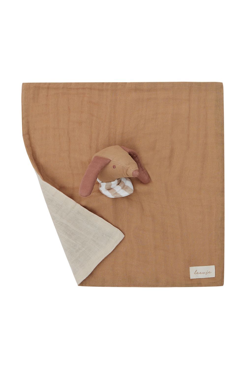 LEEVJE Kuscheltuch Musselin Little dog