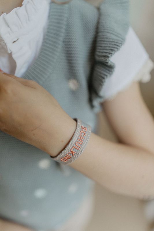 LEEVJE Armband Schulkind - terracotta