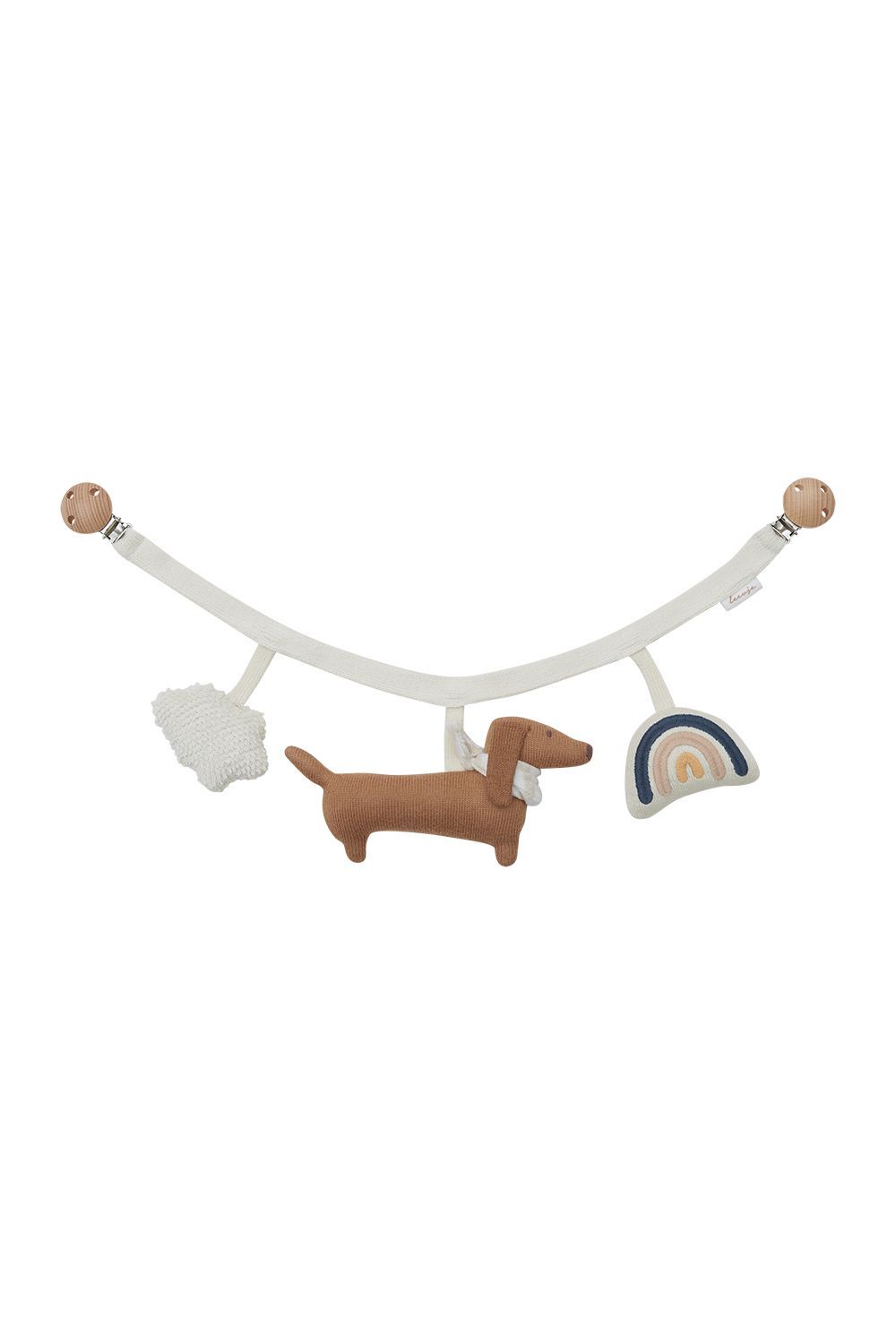 LEEVJE Kinderwagenkette Little Dog