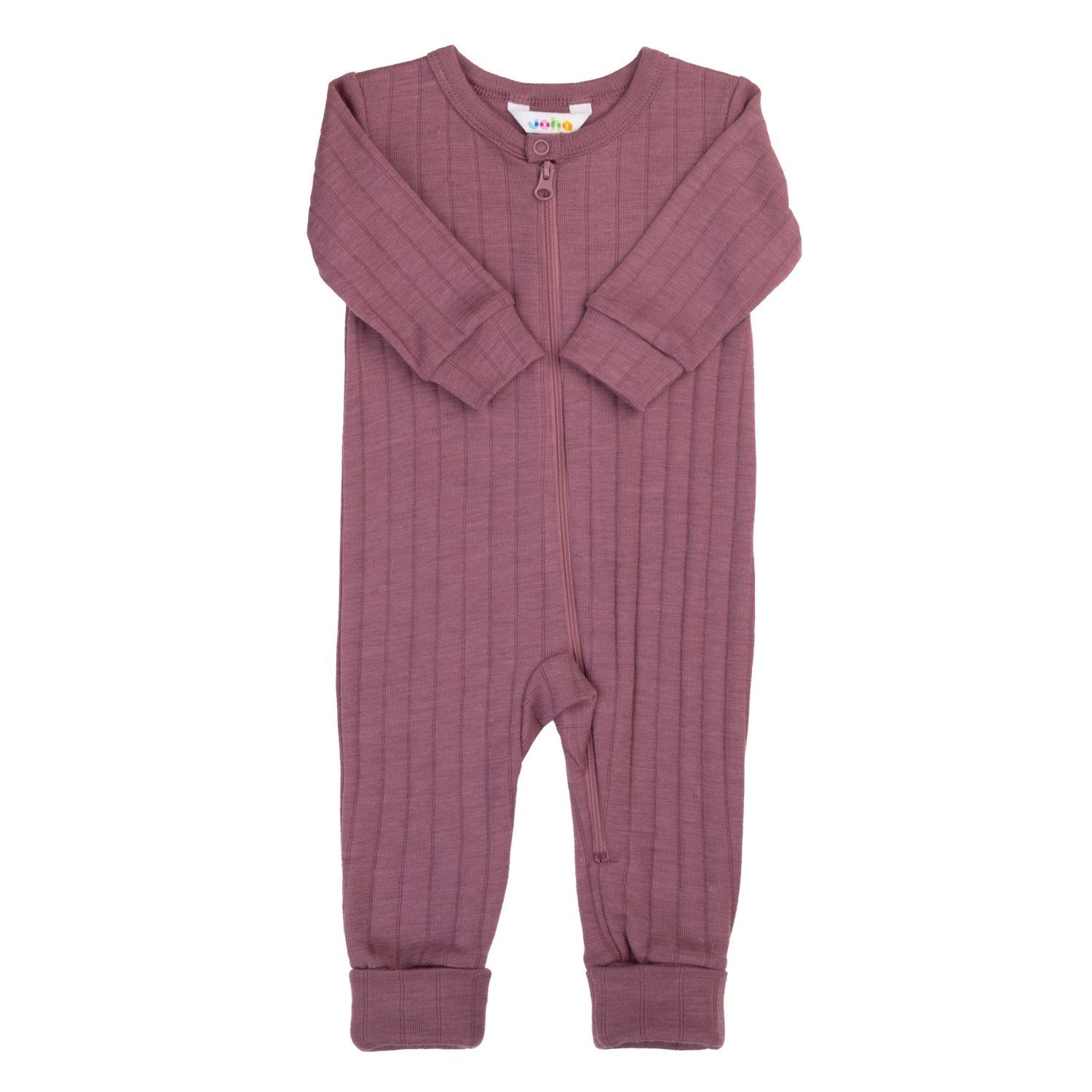 Jumpsuit Wolle/Seide - beere