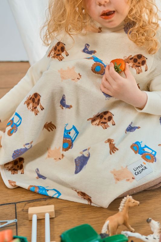 Lätzchen Boo Frottee Waterproof - Farm