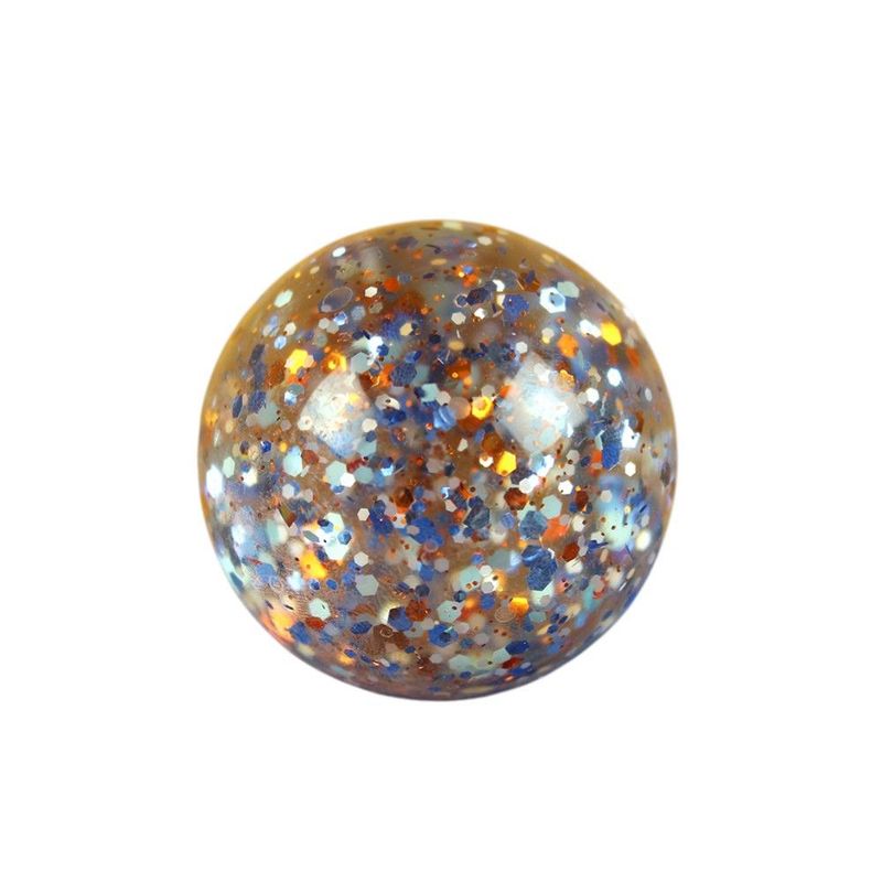 Flummiball Konfetti blau