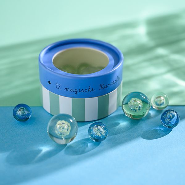 Magische Murmeln blau