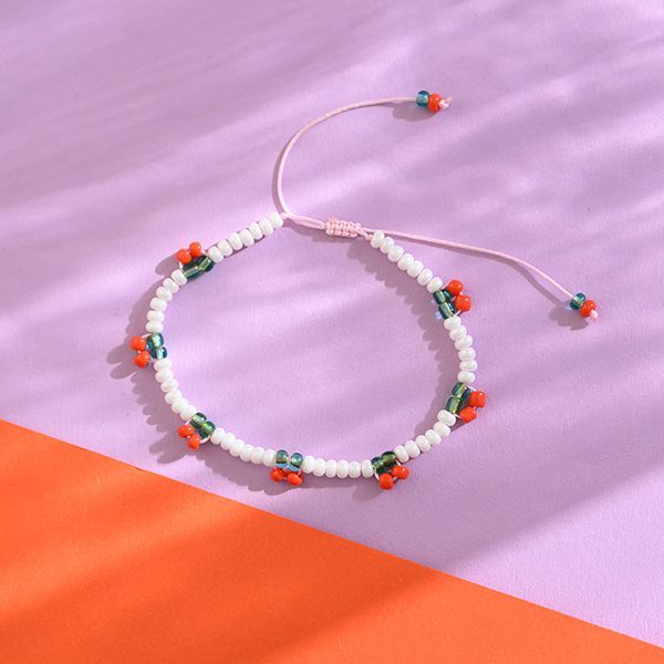 Perlenarmband Kirschen