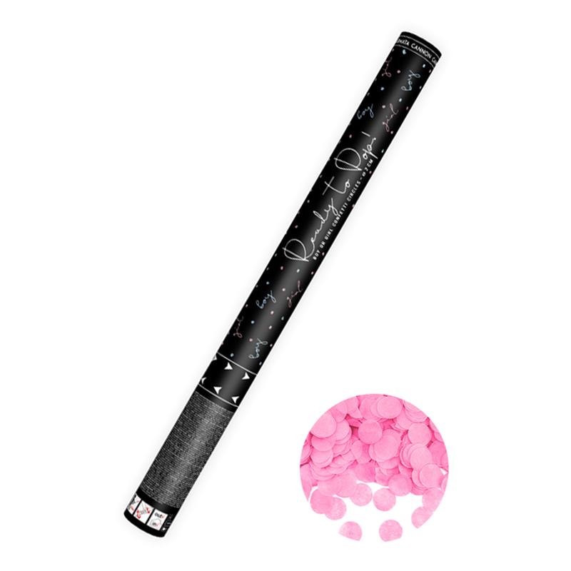 Konfettikanone XL 60 cm - Rosa Konfettikanone XL 60 cm - Rosa