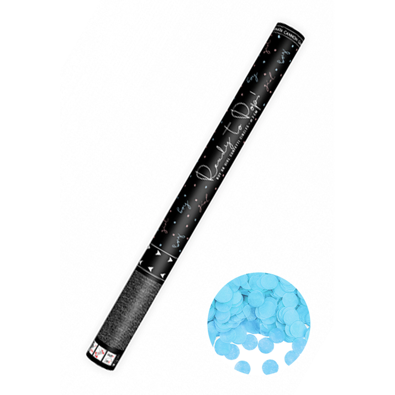 Konfettikanone XL 60 cm - Hellblau Konfettikanone XL 60 cm - Hellblau