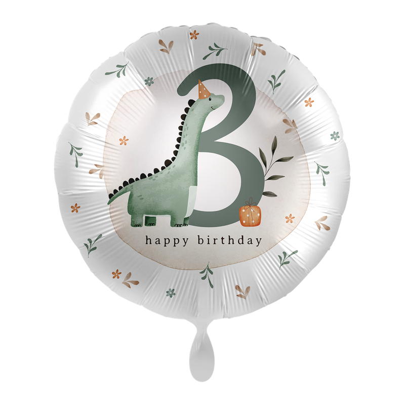 Premioloon Ballon 3. Geburtstag - Dino Premioloon Ballon 3. Geburtstag - Dino