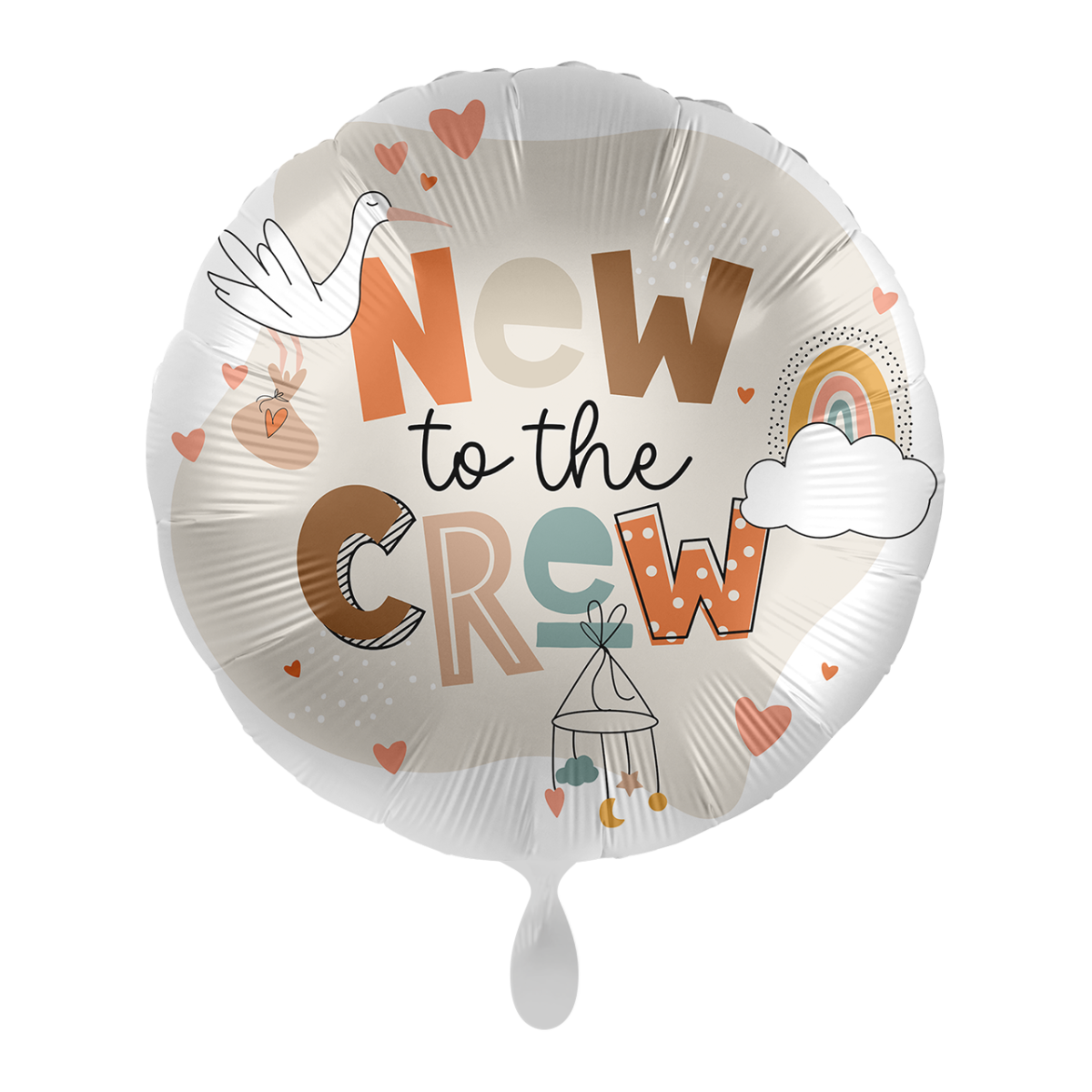 Premioloon Ballon Geburt - NEW to the CREW