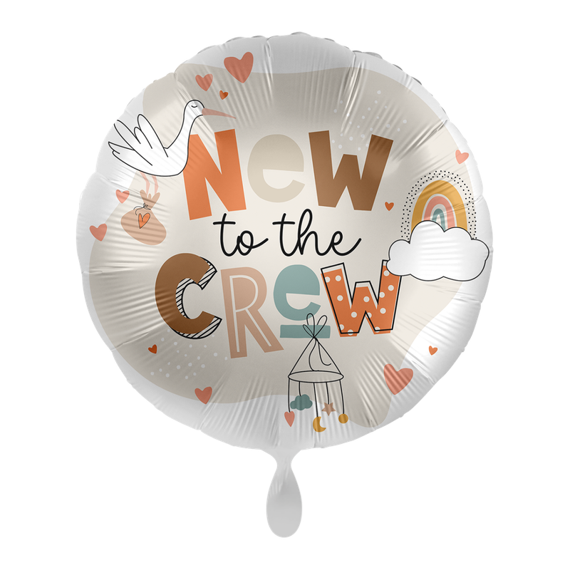Premioloon Ballon Geburt - NEW to the CREW Premioloon Ballon Geburt - NEW to the CREW