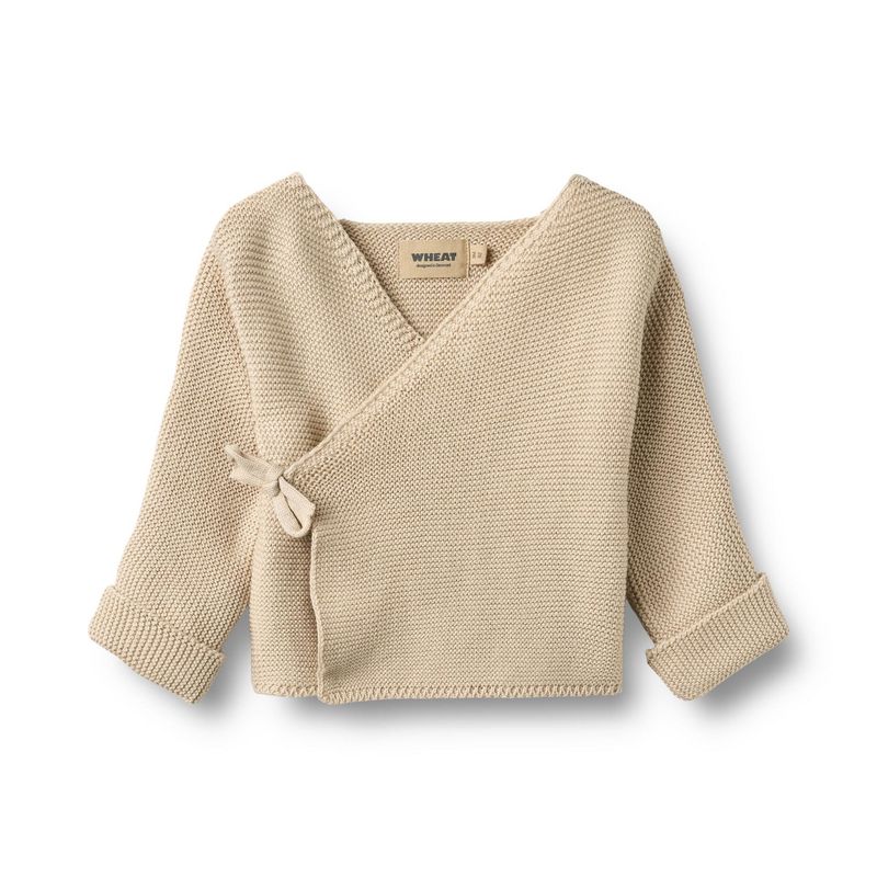 WHEAT Strick-Wickelshirt Siva - sand WHEAT Strick-Wickelshirt Siva - sand