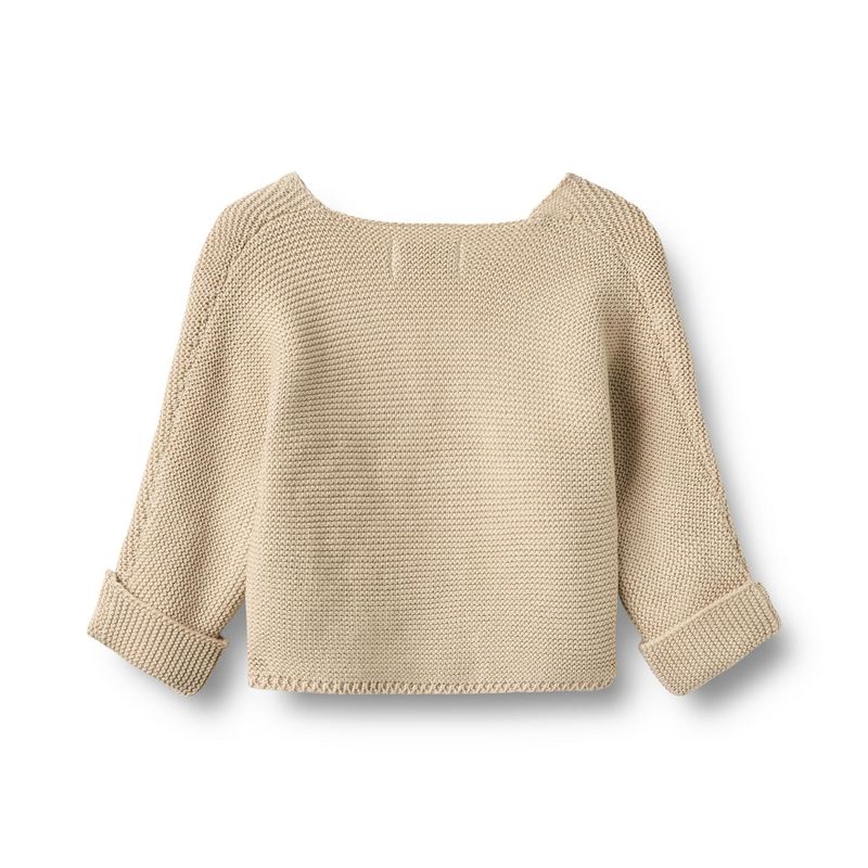 WHEAT Strick-Wickelshirt Siva - sand