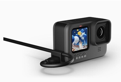 USB-Pass-Through-Seitenklappe für GoPro