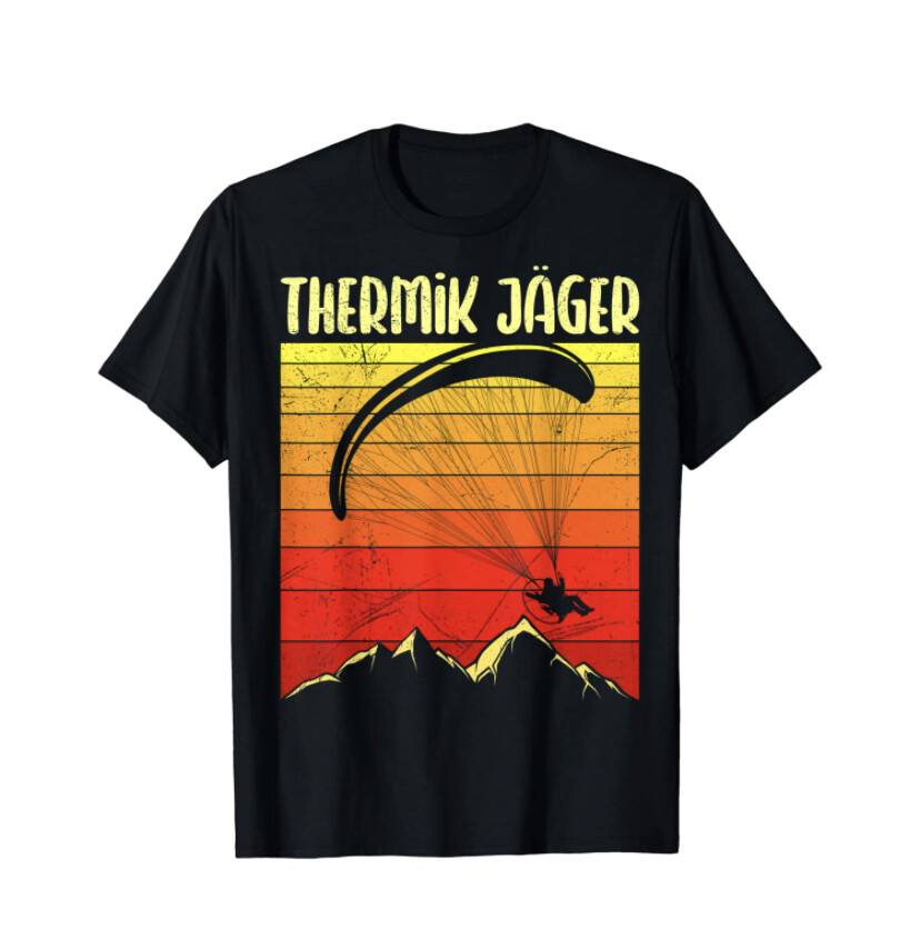 Paragliding T-Shirt &quot;Thermik Jäger&quot;