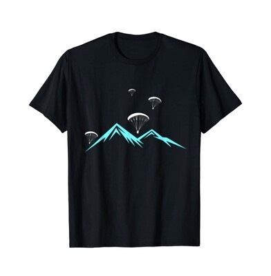 Paragliding T-Shirt Mountain