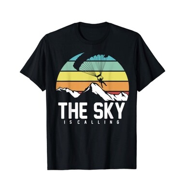 Paragliding T-Shirt Sky