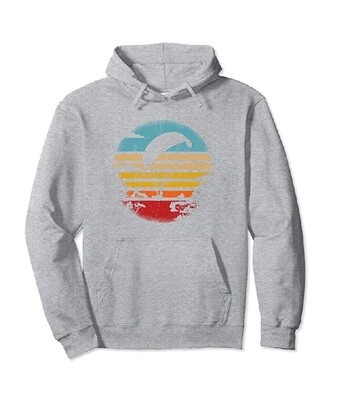 Paragliding Hoodie Retro old