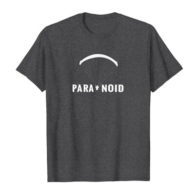 Paragliding T-Shirt "Paranoid"