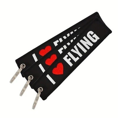 Schlüsselanhänger "I Love Flying"