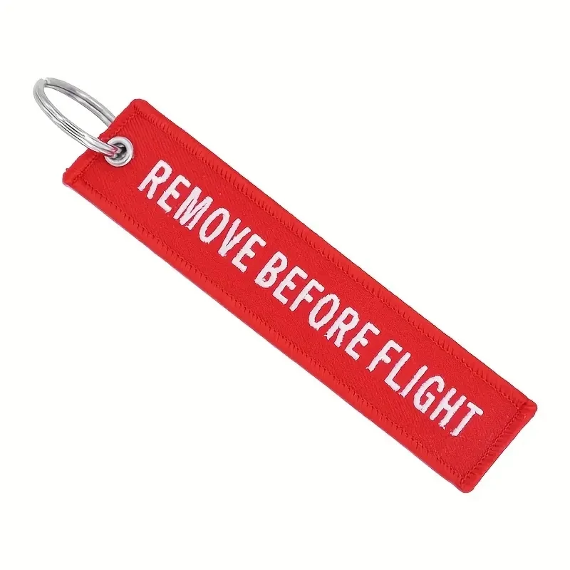 Schlüsselanhänger "Remove before Flight"