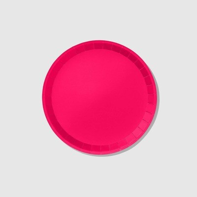Hot Pink Small Party Plate