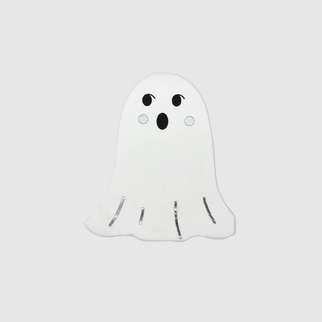White & Silver Ghost Napkins
