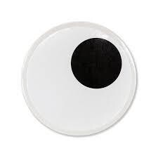 Little monsters eyeball small plates-8 pk