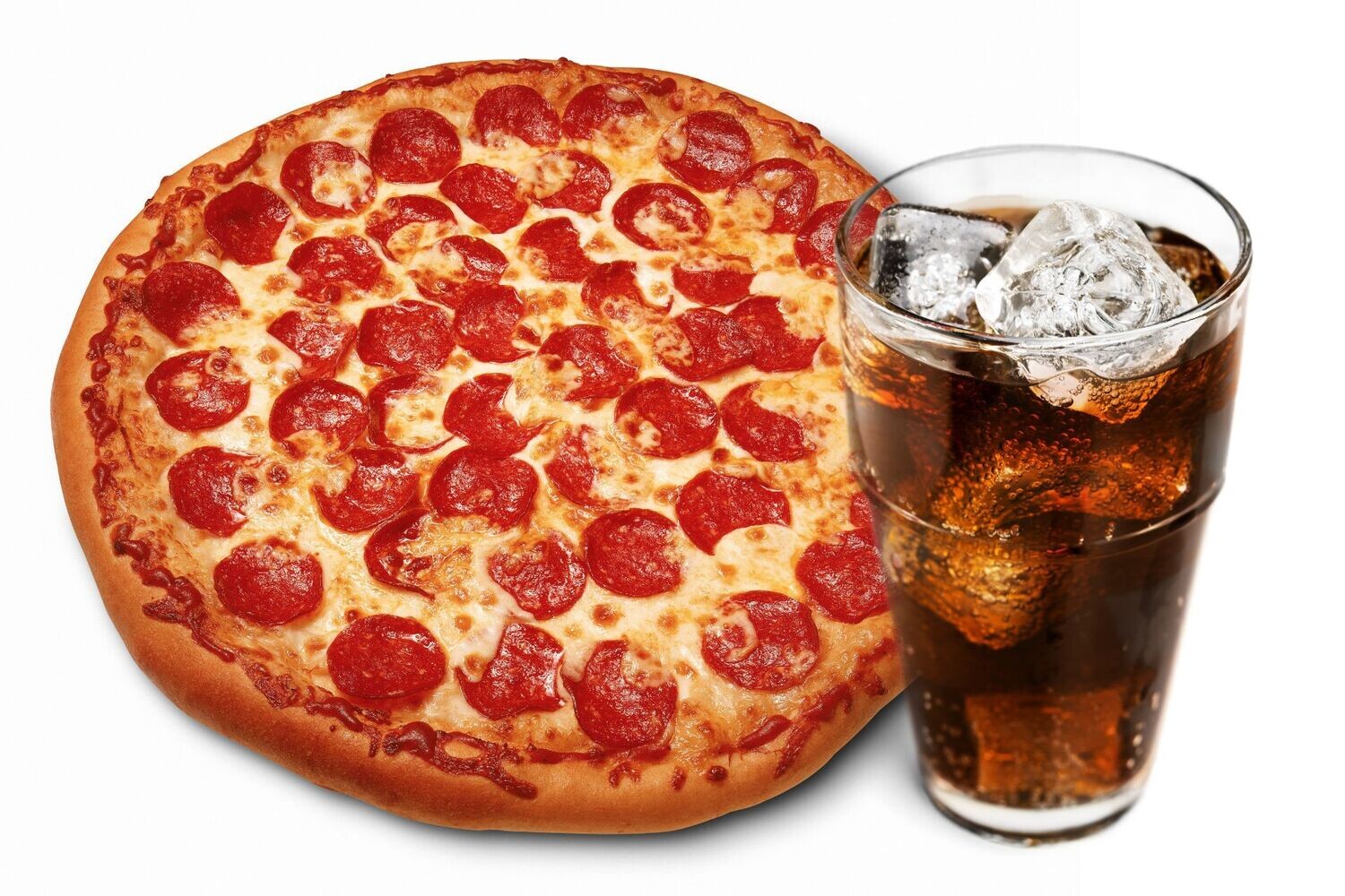 Large 1 Topping Pizza & One 2-Liter Soda