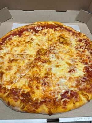 Plain Round Red Pizza