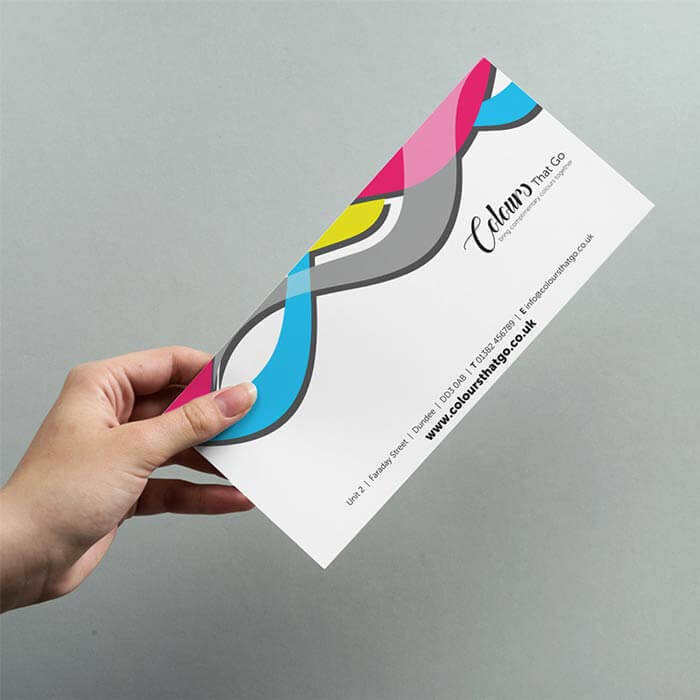 Compliments Slips DL Single Sided 120gsm Matt