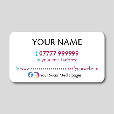 Label LA1 (63.5 x 33.9mm)