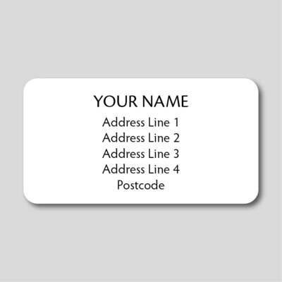 Label LA3 (63.5 x 33.9mm)